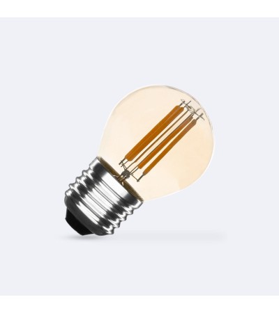 Ampoule LED Filament E27 4W 470 lm Dimmable G45 Gold