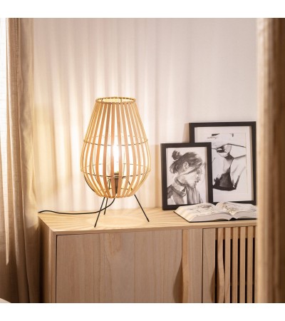 Lampe à Poser Bambou Atamach - 88057 - vue 5