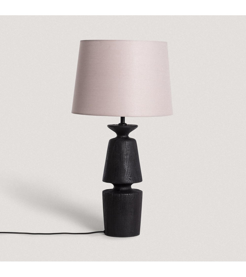 Lampe à Poser Bois Alaia ILUZZIA - 100448 - vue 1