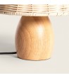 Lampe à Poser Bois et Rotin Karava - 117716 - vue 2