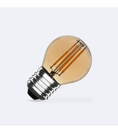 Ampoule LED Filament E27 4W 360 lm G45 Gold