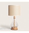 Lampe à Poser Bois et Verre Kofin - 99693 - vue 1