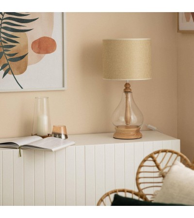 Lampe à Poser Bois et Verre Kofin - 99693 - vue 4