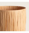 Lampe à Poser Céramique et Raphia Kinney - 103324 - vue 5