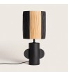 Lampe à Poser Céramique et Raphia Tyler - 103341 - vue 1