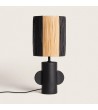 Lampe à Poser Céramique et Raphia Tyler - 103341 - vue 3