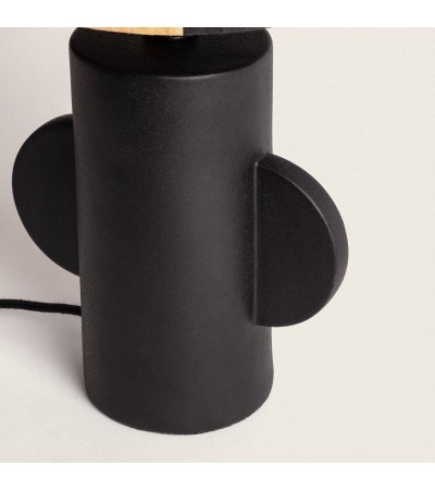 Lampe à Poser Céramique et Raphia Tyler - 103341 - vue 5