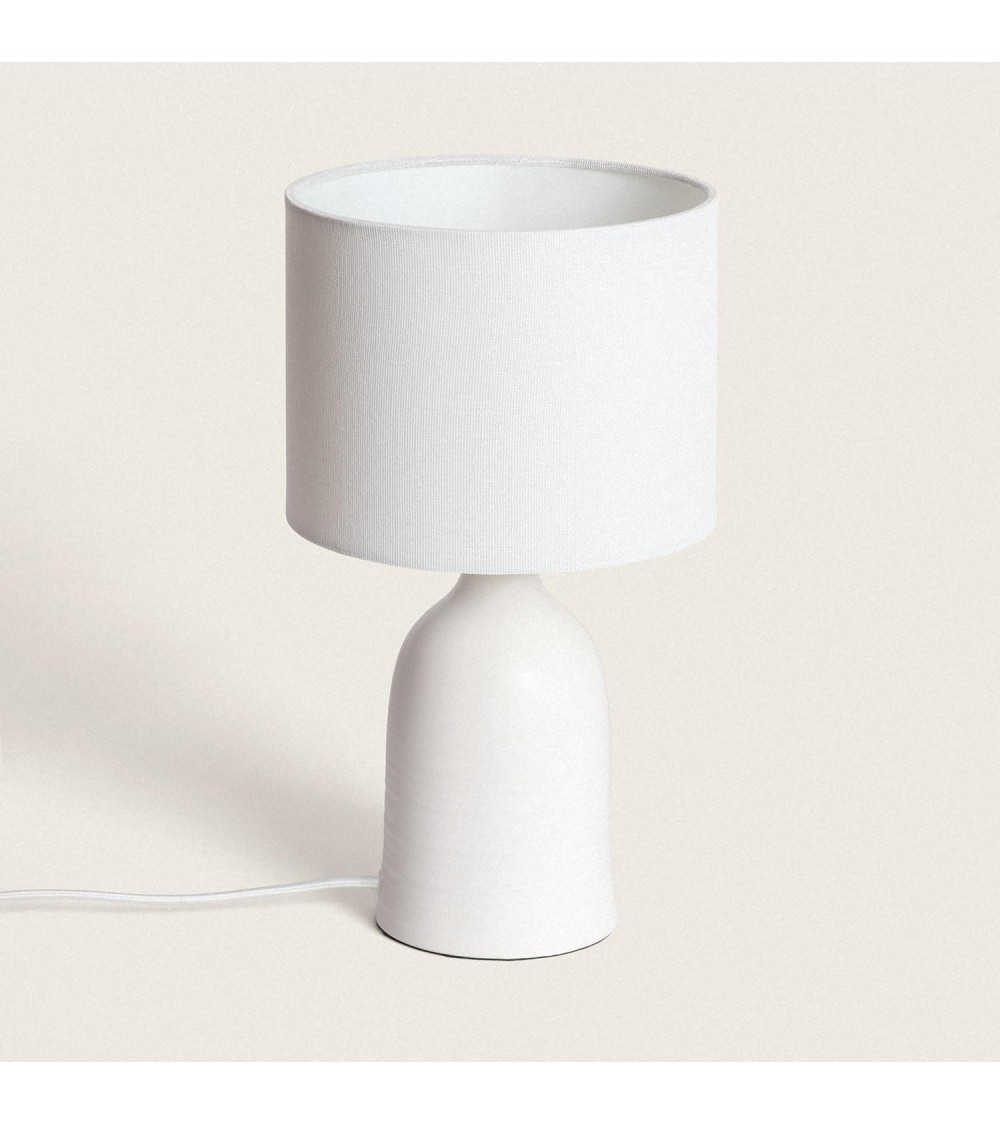 Lampe à Poser Céramique et Tissu Barva - 104317 - vue 1