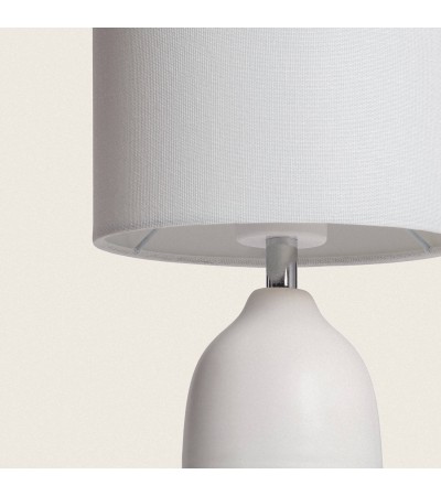 Lampe à Poser Céramique et Tissu Barva - 104317 - vue 3