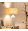 Lampe à Poser Céramique et Tissu Makalu - 64219 - vue 5