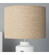 Lampe à Poser Céramique et Tissu Makalu - 64219 - vue 6