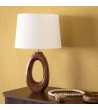 Lampe à Poser en bois Darshan ILUZZIA - 101178 - vue 6
