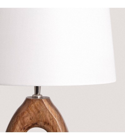Lampe à Poser en bois Darshan ILUZZIA - 101178 - vue 7