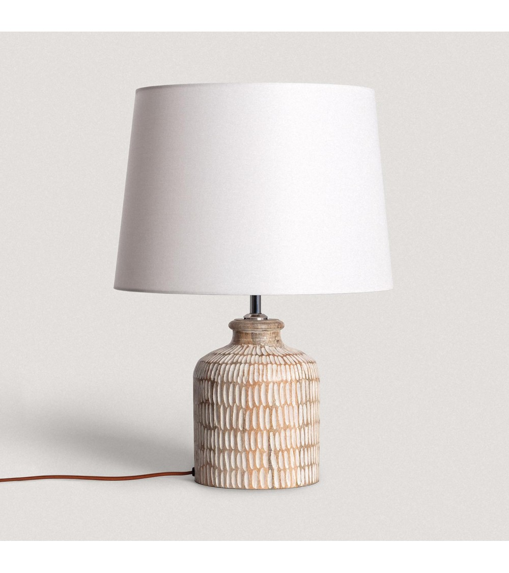 Lampe à Poser en bois Govesan ILUZZIA - 100418 - vue 1