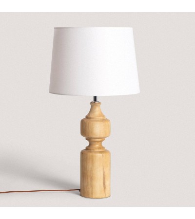 Lampe à Poser en bois Sansa ILUZZIA - 100443 - vue 3
