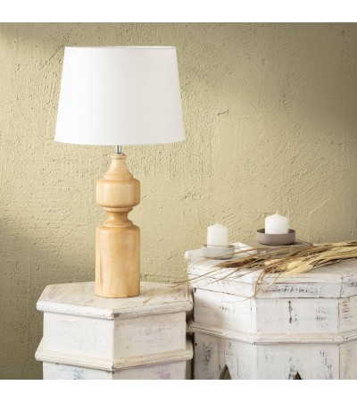 Lampe à Poser en bois Sansa ILUZZIA - 100443 - vue 4