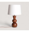 Lampe à Poser Bois Vinda ILUZZIA - 100425 - vue 1