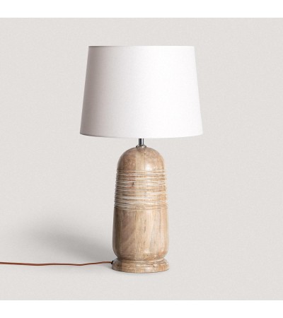 Lampe à  Poser en bois Warsha ILUZZIA