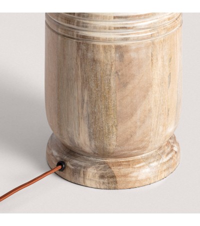 Lampe à Poser en bois Warsha ILUZZIA - 100455 - vue 8