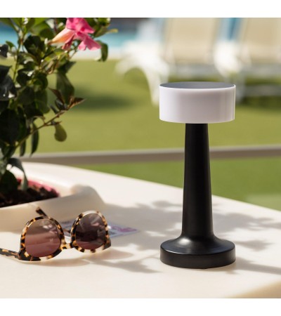 Lampe à Poser LED 3W Portable avec Batterie USB Rechargeable Métal Greta