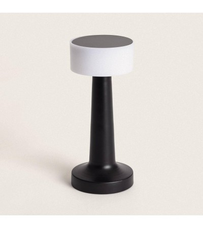 Lampe à Poser LED 3W Portable avec Batterie USB Rechargeable Métal Greta - 102433 - vue 4