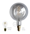 Ampoule LED Filament E27 5W 150 lm G200 Dimmable XXL Smoky Creative-Cables - 94663 - vue 5