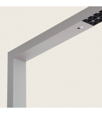 Lampe à Poser LED 60W Aluminium Dimmable Double Face avec Détecteur de Mouvement et Pince SupremLight 4 - 106265 - vue 4