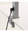 Lampe à Poser LED 60W Aluminium Dimmable Double Face avec Détecteur de Mouvement et Pince SupremLight 4 - 106265 - vue 5