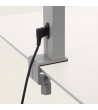 Lampe à Poser LED 70 W Aluminium Dimmable Double Face avec Détecteur de Mouvement et Pince SupremLight 3 - 106253 - vue 5