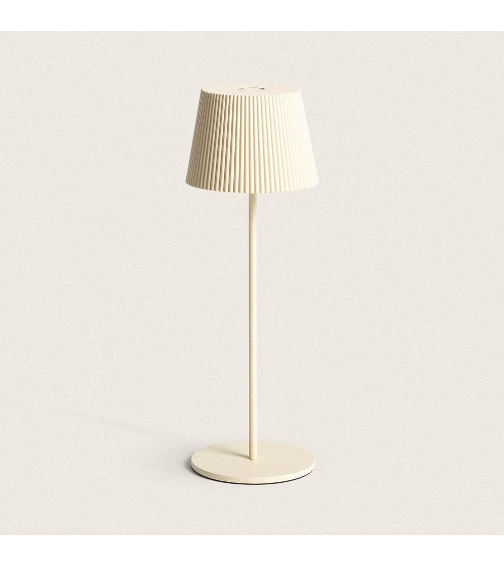 Lampe à Poser LED Extérieure Portative Aluminium 1,2 W avec Batterie Rechargeable Willox - 112763 - vue 1