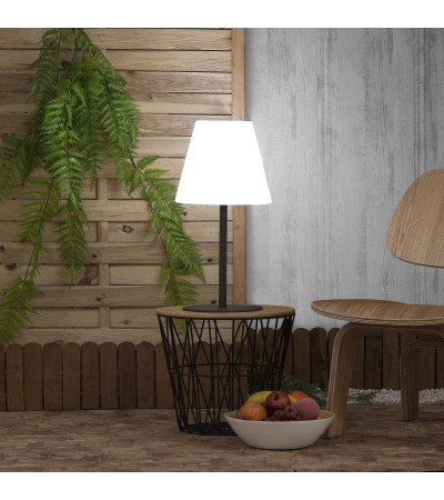Lampe à Poser LED Extérieure Solaire Métal Larso
