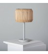 Lampe à Poser LED Extérieure Solaire en Rotin Nygala - 77491 - vue 4