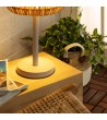 Lampe à Poser LED Extérieure Solaire en Rotin Nygala - 77491 - vue 6