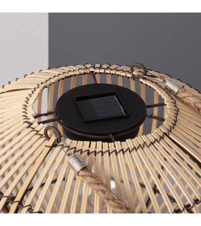 Lampe à Poser LED Extérieure Solaire Bambou Sirpur - 74420 - vue 6