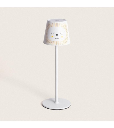 Lampe à Poser LED Portable 3W Anisa Kids Métal avec Batterie Rechargeable USB