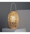 Lampe à Poser LED Portable Rotin Big Alejandría - 91237 - vue 6