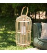 Lampe à Poser LED Portable Rotin Jávea - 91131 - vue 1