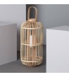 Lampe à Poser LED Portable Rotin Jávea - 91131 - vue 6