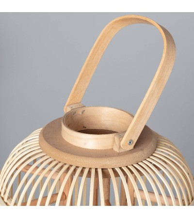 Lampe à Poser LED Portable Rotin Jávea - 91131 - vue 8