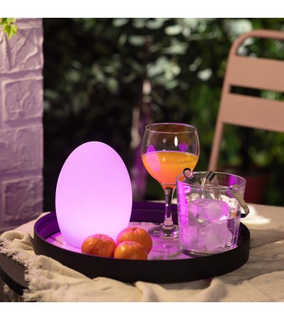 Lampe à Poser LED Portative Extérieure 2.5W Muna RGB avec Batterie Rechargeable - 74330 - vue 6