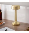 Lampe à Poser LED Portable avec Batterie USB Rechargeable Métal Ciara - 102439 - vue 3