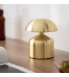 Lampe à Poser LED Portable avec Batterie USB Rechargeable Métal Ibbie - 102438 - vue 1