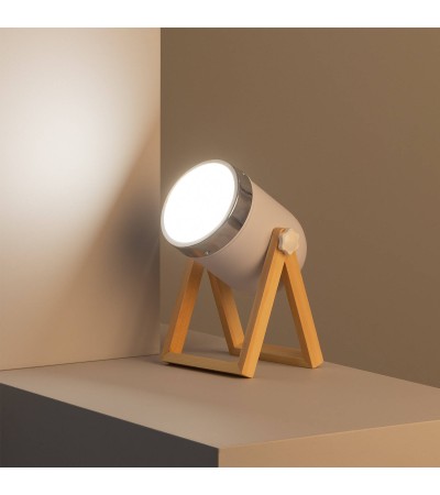 Lampe à Poser Métal et Bois Galicy - 64175 - vue 6