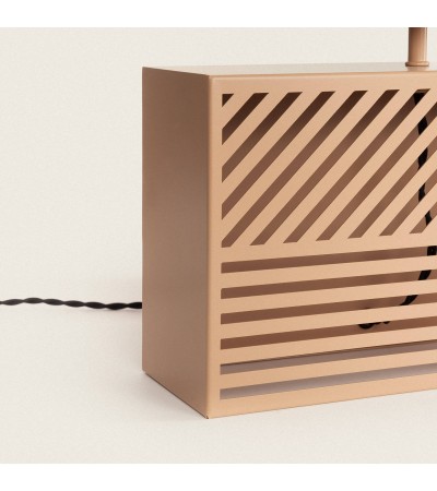 Lampe à Poser Métal et Raphia Cartago - 94801 - vue 8