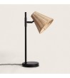 Lampe à Poser Métal et Rotin Cesto - 100475 - vue 3