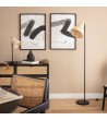 Lampe à Poser Métal et Rotin Cesto - 100475 - vue 5
