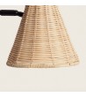 Lampe à Poser Métal et Rotin Cesto - 100475 - vue 6