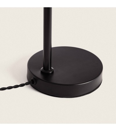 Lampe à Poser Métal et Rotin Cesto - 100475 - vue 8