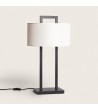 Lampe à Poser Métal et Tissu Tianna - 114329 - vue 1