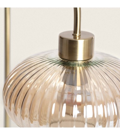 Lampe à Poser Métal et Verre Basile - 103013 - vue 3